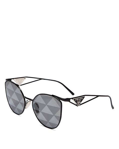 prada catwalk sonnenbrille|Prada Symbole 59mm Cat Eye Sunglasses .